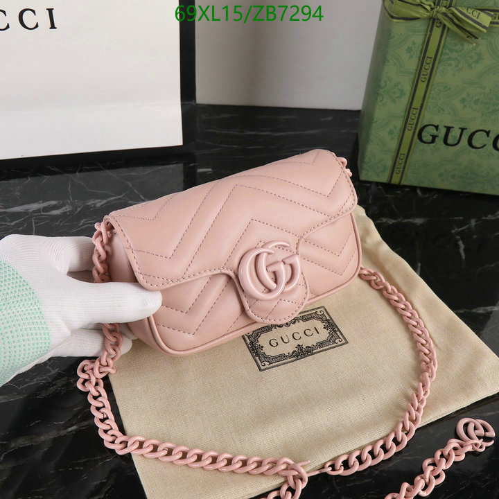 Gucci Bag-(4A)-Marmont,Code: ZB7294,$: 69USD