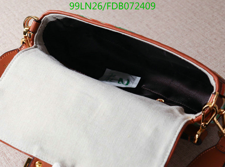 Fendi Bag-(4A)-Baguette-,Code: FDB072409,$: 99USD