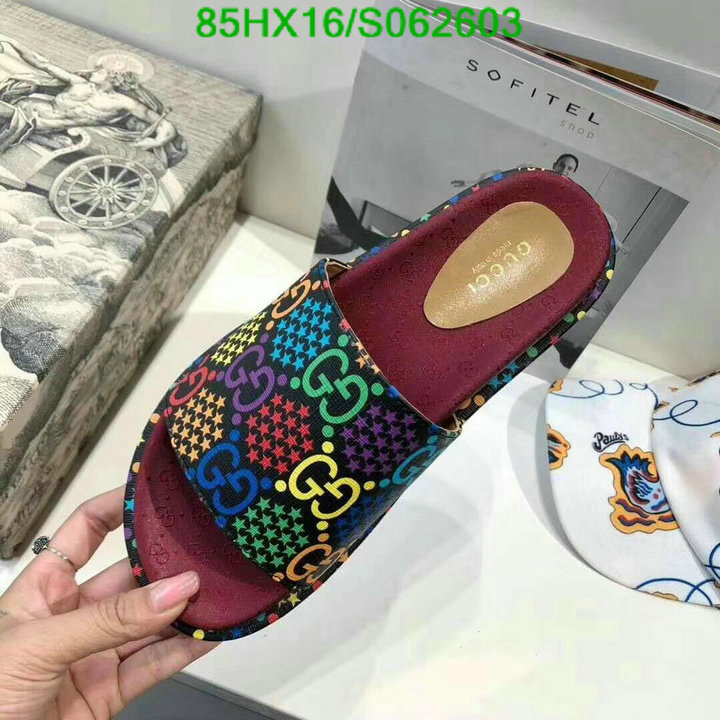 Women Shoes-Gucci, Code: S062603,$: 85USD