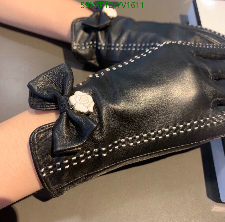 Gloves-Chanel, Code: YV1611,$: 59USD