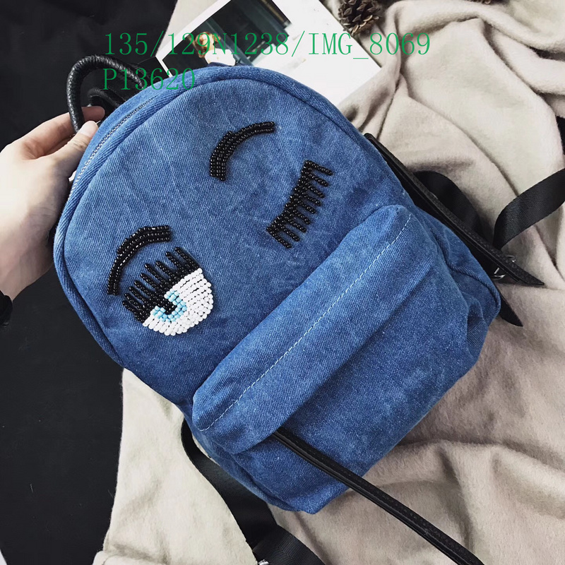 Chiara Ferragni Bag-(4A)-Backpack-,Code: CFB110702,$: 135USD