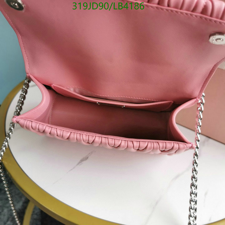 Miu Miu Bag-(Mirror)-Diagonal-,Code: LB4186,$: 319USD