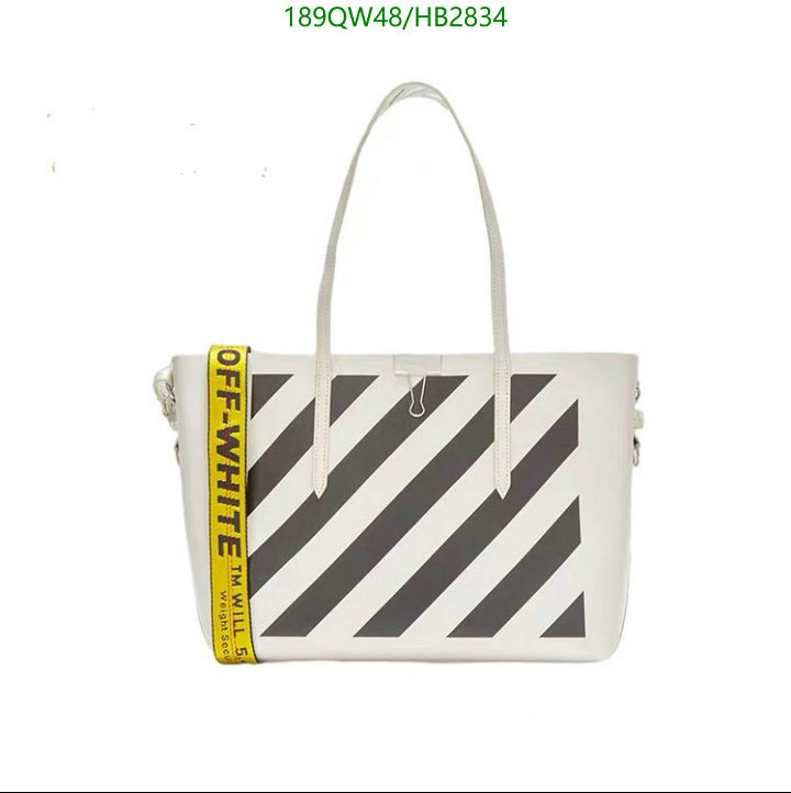 Off-White Bag-(Mirror)-Handbag-,Code: HB2834,$: 189USD