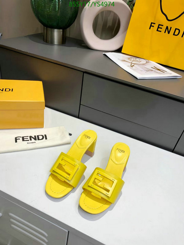 Women Shoes-Fendi, Code: YS4974,$: 85USD