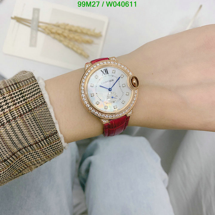 Watch-4A Quality-Cartier, Code: W040611,$: 99USD