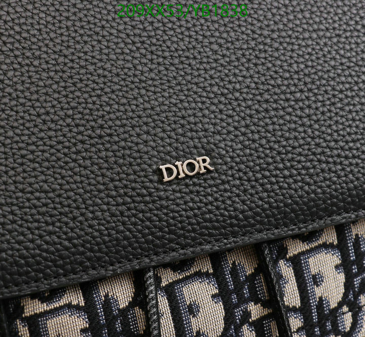 Dior Bags -(Mirror)-Backpack-,Code: YB1838,$: 209USD