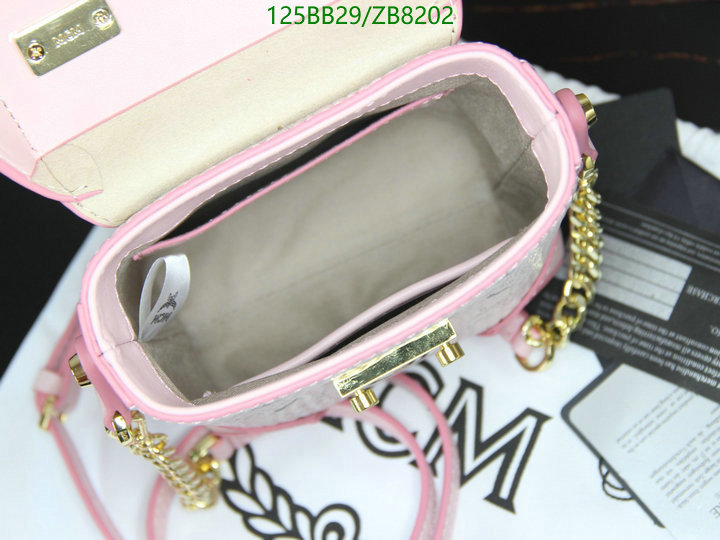 MCM Bag-(Mirror)-Diagonal-,Code: ZB8202,$: 125USD