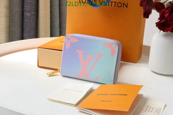 LV Bags-(Mirror)-Wallet-,Code: YT5262,$: 72USD