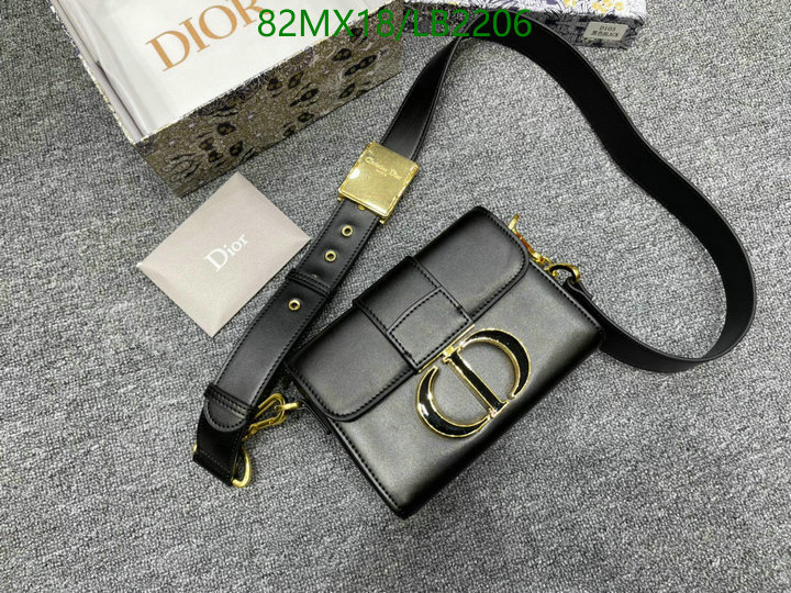 Dior Bags-(4A)-Montaigne-,Code: LB2206,$: 82USD