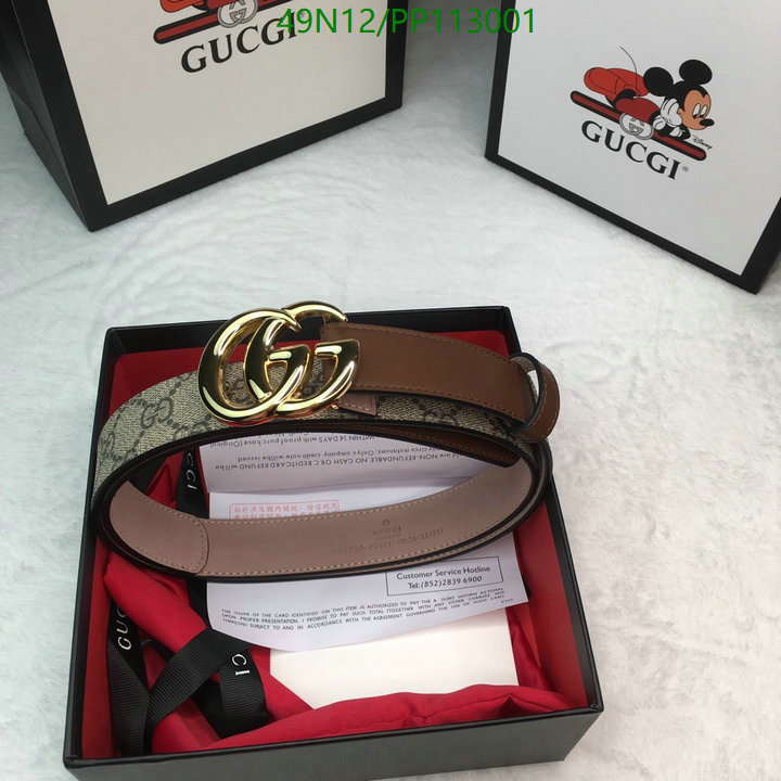 Belts-Gucci, Code: PP113001,$: 49USD