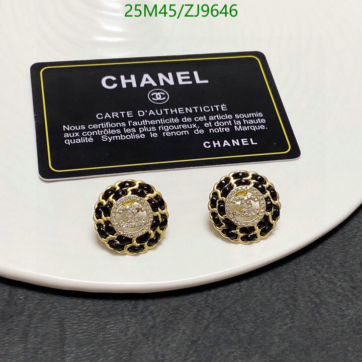 Jewelry-Chanel,Code: ZJ9646,$: 25USD