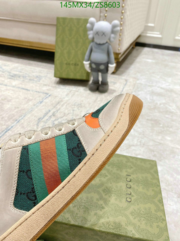 Men shoes-Gucci, Code: ZS8603,$: 145USD