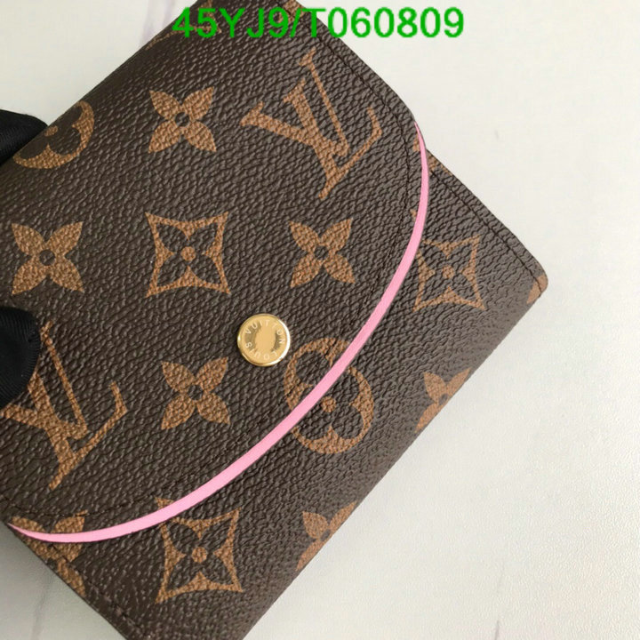 LV Bags-(4A)-Wallet-,Code: T060809,$: 45USD