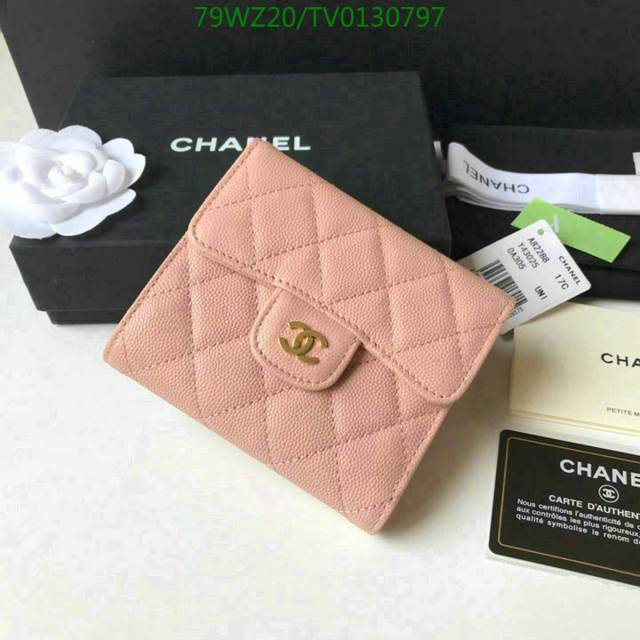 Chanel Bags ( 4A )-Wallet-,Code: TV0130797,$: 79USD