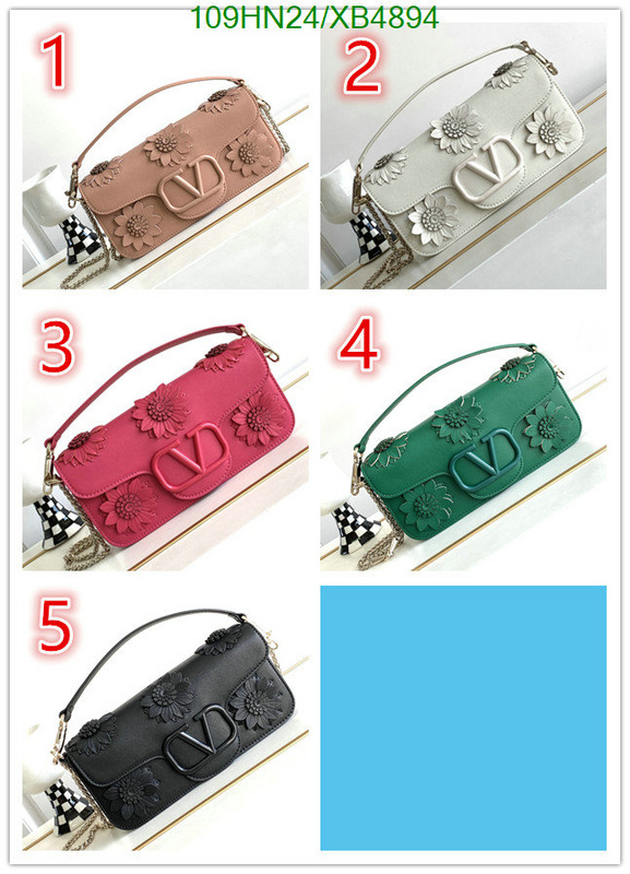 Valentino Bag-(4A)-LOC-V Logo ,Code: XB4894,$: 109USD