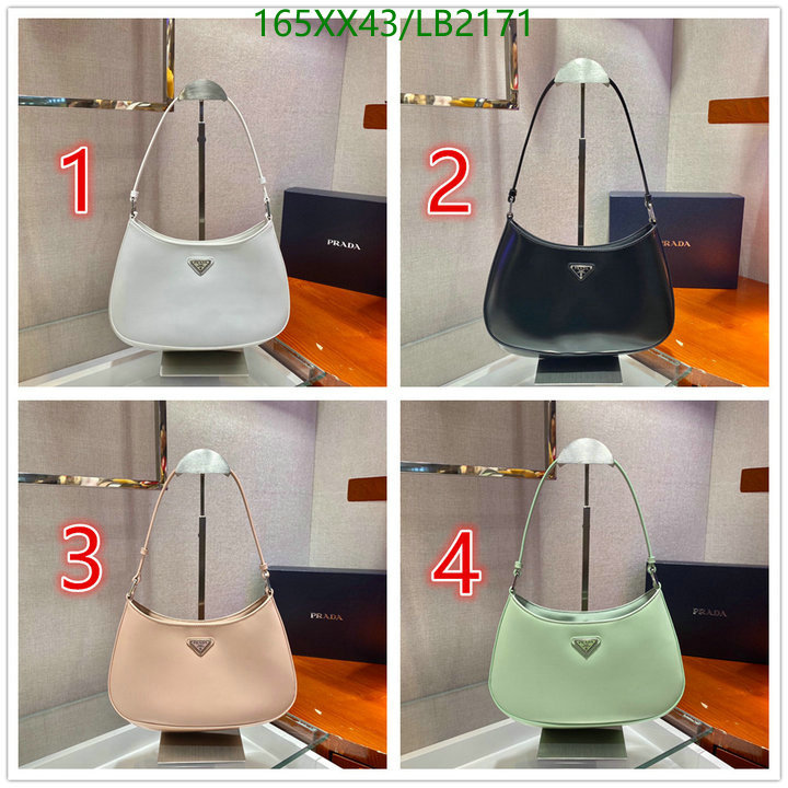 Prada Bag-(Mirror)-Cleo,Code: LB2171,$: 165USD