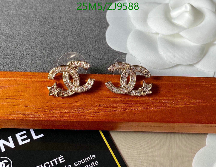 Jewelry-Chanel,Code: ZJ9588,$: 25USD