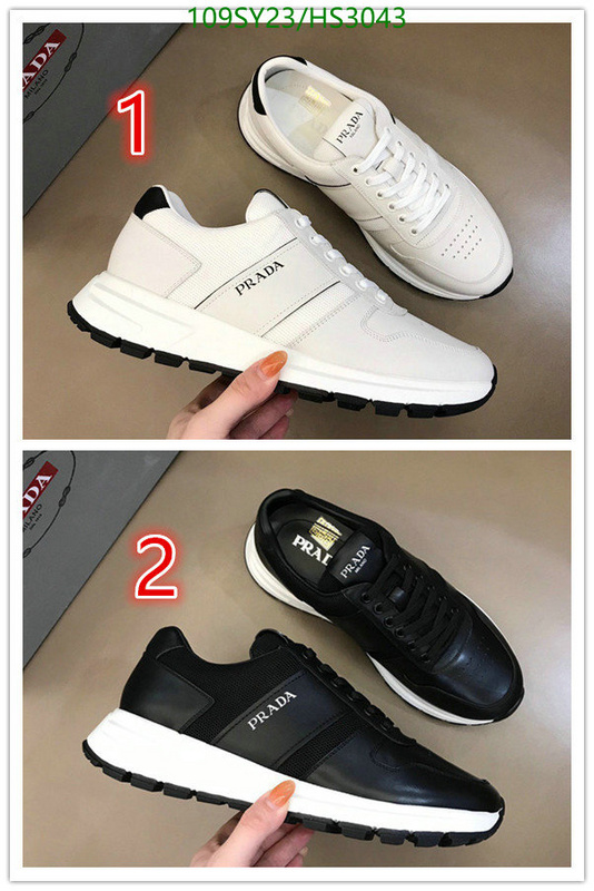 Men shoes-Prada, Code: HS3043,$: 109USD