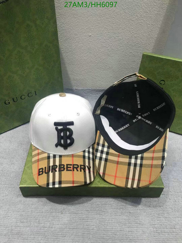 Cap -(Hat)-Burberry, Code: HH6097,$: 27USD