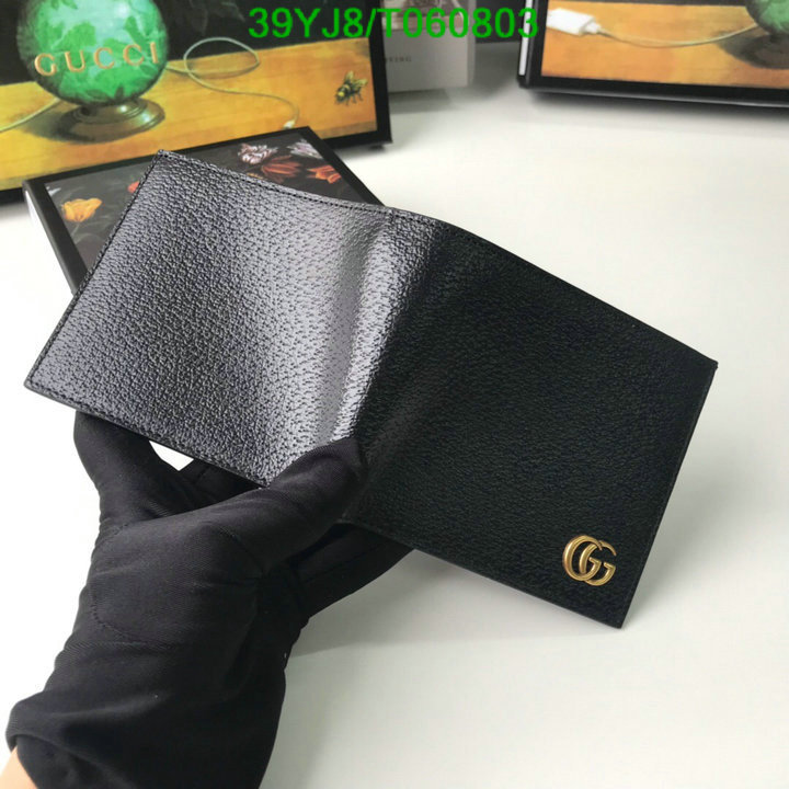 Gucci Bag-(4A)-Wallet-,Code: T060803,$: 39USD