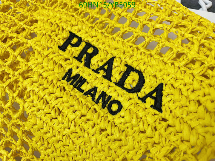 Prada Bag-(4A)-Handbag-,Code: YB5059,$: 69USD
