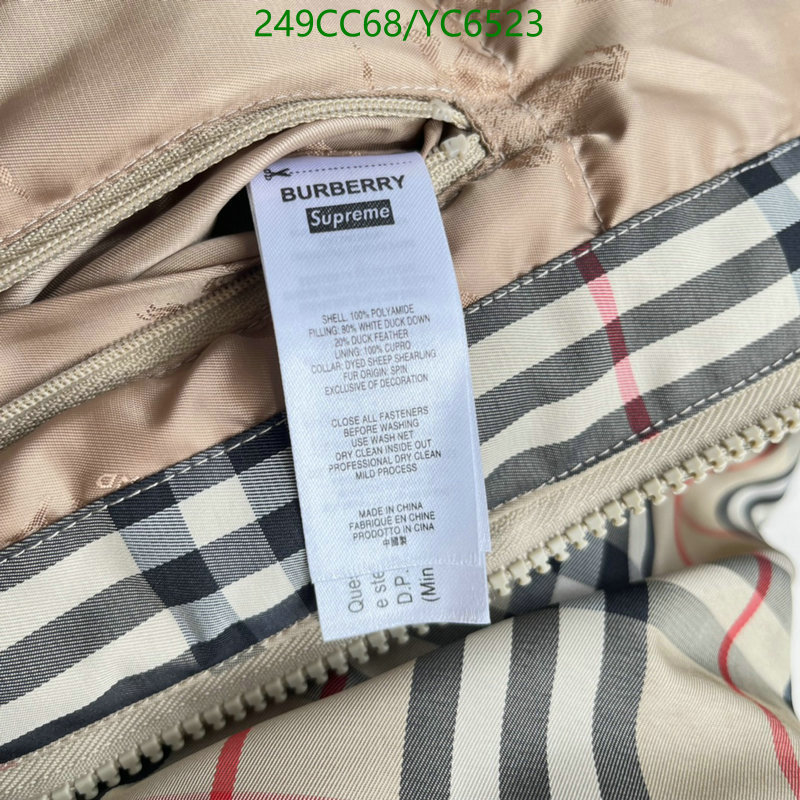 Down jacket Men-Burberry, Code: YC6523,$: 249USD