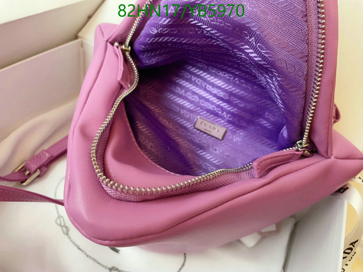 Prada Bag-(4A)-Triangle-,Code: YB5970,$: 82USD