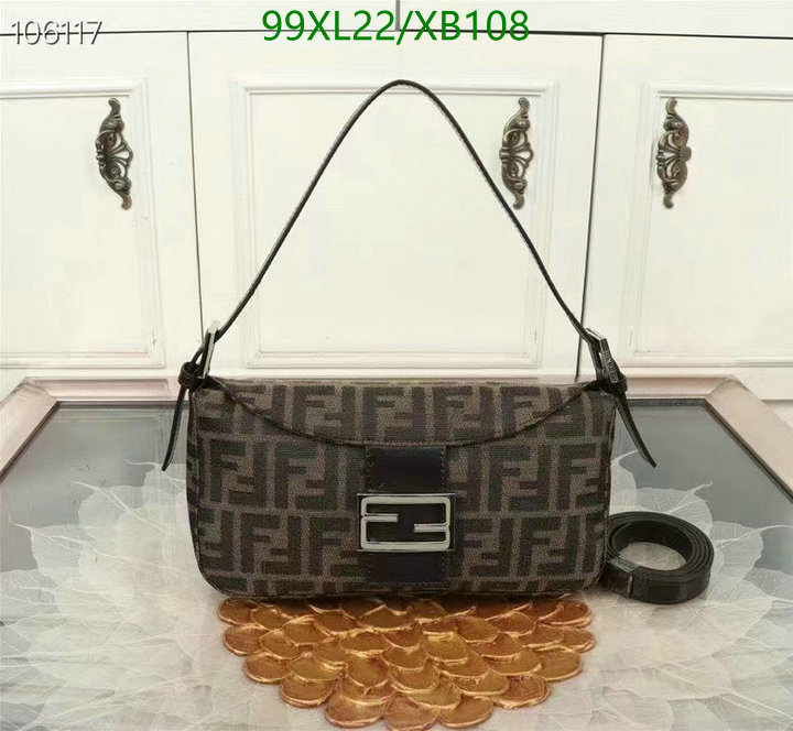 Fendi Bag-(4A)-Handbag-,Code: XB108,$: 99USD