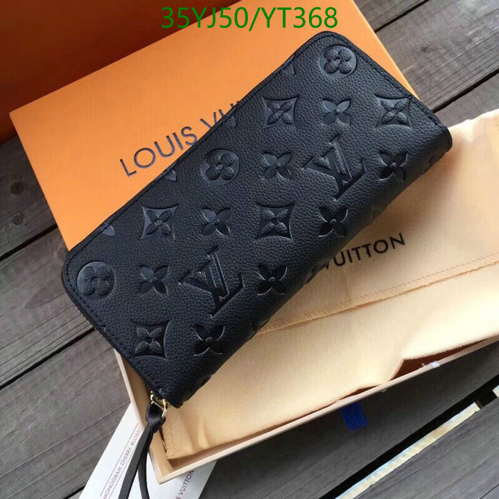 LV Bags-(4A)-Wallet-,Code: YT368,$: 35USD