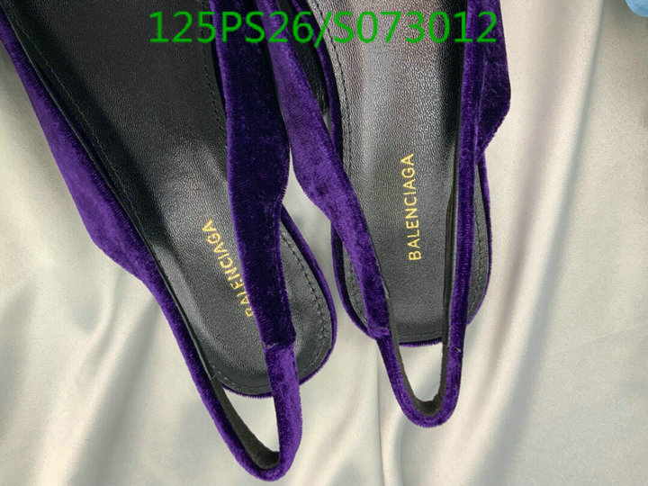 Women Shoes-Balenciaga, Code: S073012,$: 125USD