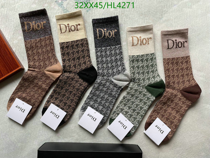 Sock-Dior,Code: HL4271,$: 32USD