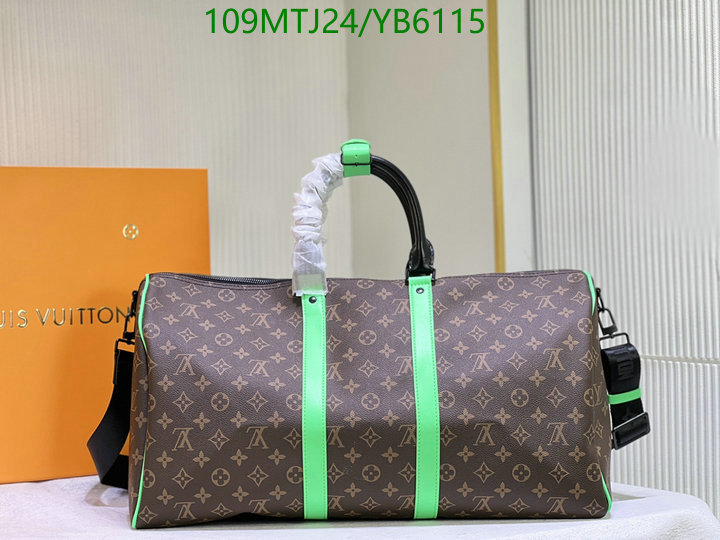 LV Bags-(4A)-Keepall BandouliRe 45-50-,Code: YB6115,$: 109USD