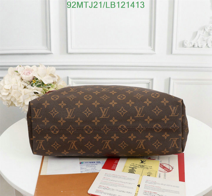 LV Bags-(4A)-Handbag Collection-,Code: LB121413,$: 92USD