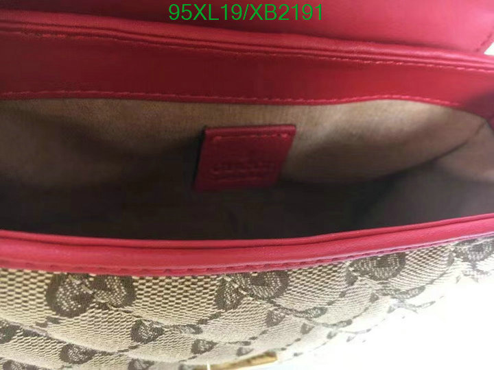 Gucci Bag-(4A)-Diagonal-,Code: XB2191,$: 95USD