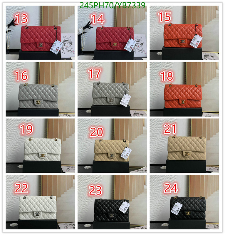 Chanel Bags -(Mirror)-Diagonal-,Code: YB7339,$: 245USD