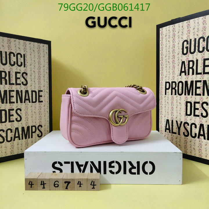 Gucci Bag-(4A)-Marmont,Code: GGB061417,$:79USD