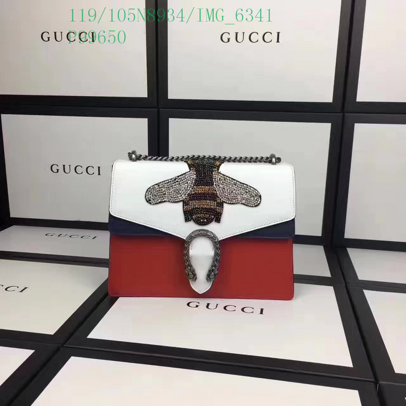 Gucci Bag-(4A)-Diagonal-,Code: GGB120103,$: 119USD