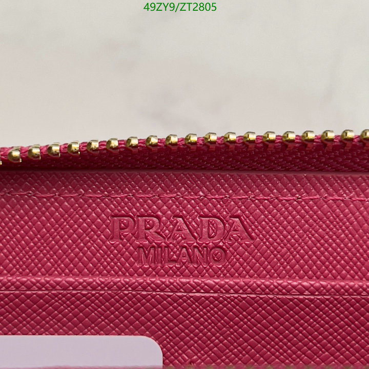 Prada Bag-(4A)-Wallet-,Code: ZT2805,$: 49USD