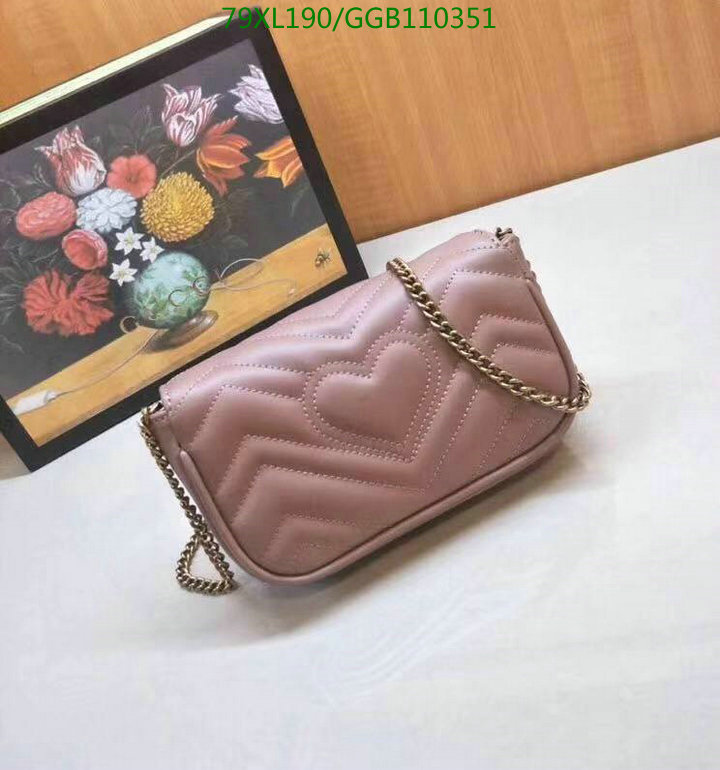 Gucci Bag-(4A)-Marmont,Code: GGB110351,