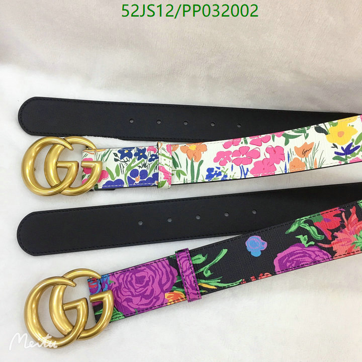 Belts-Gucci, Code: PP032002,$: 52USD