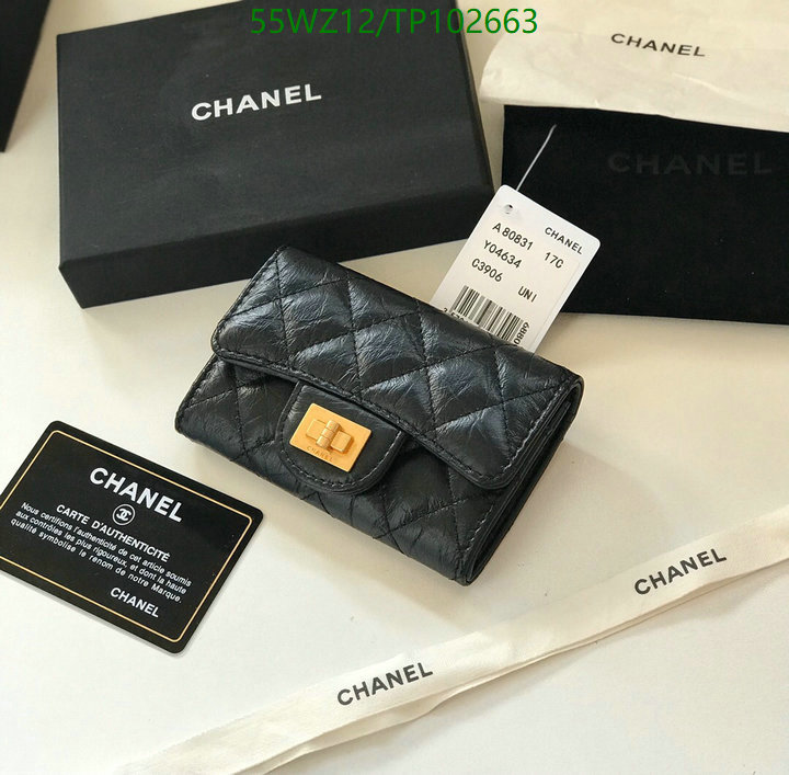 Chanel Bags ( 4A )-Wallet-,Code: TP102663,$: 55USD