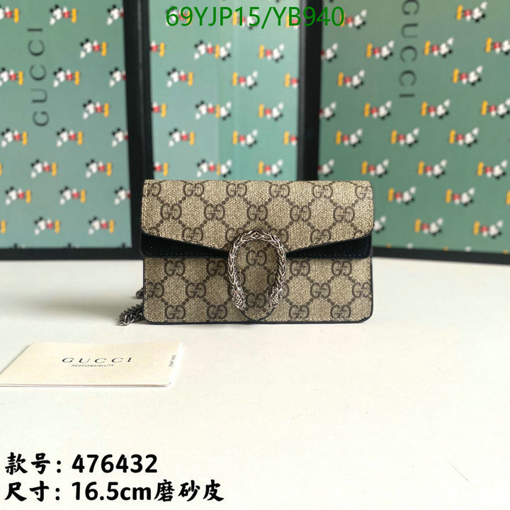 Gucci Bag-(4A)-Dionysus-,Code: YB940,$: 69USD