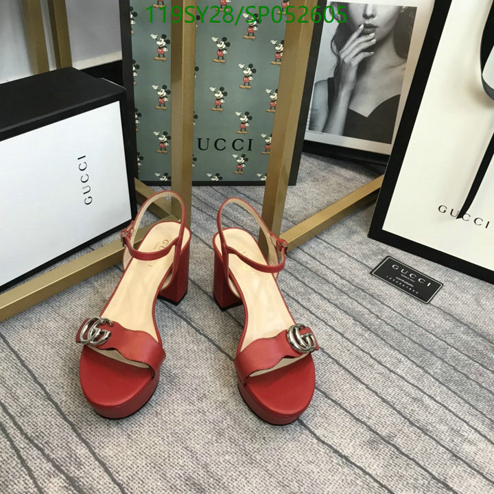 Women Shoes-Gucci, Code: SP052605,$: 119USD