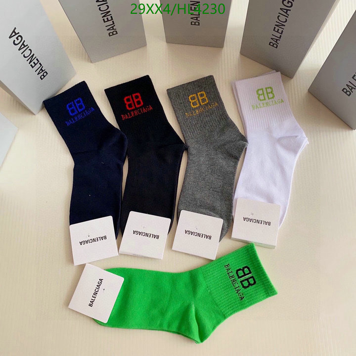 Sock-Balenciaga, Code: HL4230,$: 29USD