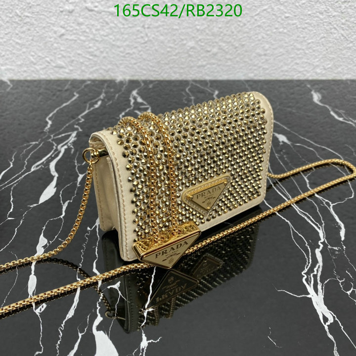 Prada Bag-(Mirror)-Diagonal-,Code: RB2320,$: 165USD