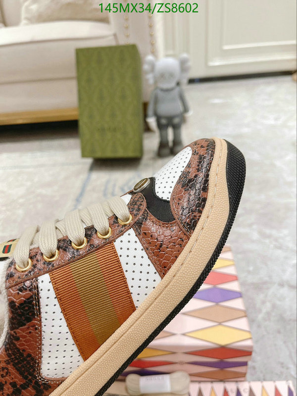 Men shoes-Gucci, Code: ZS8602,$: 145USD