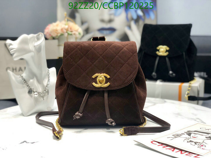 Chanel Bags ( 4A )-Backpack-,Code: CCBP120225,$: 92USD