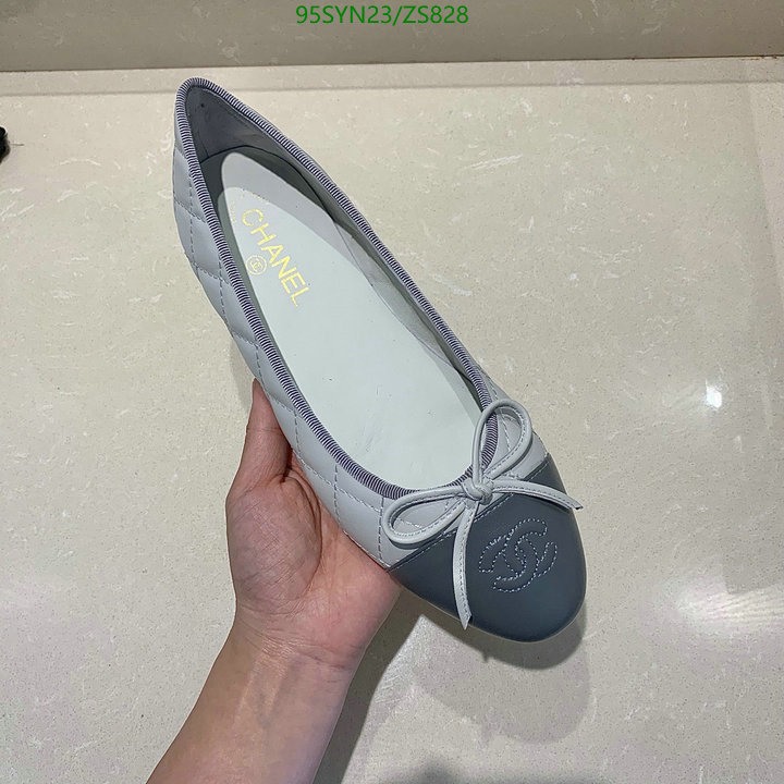 Chanel-Ballet Shoes,Code: ZS828,$: 95USD
