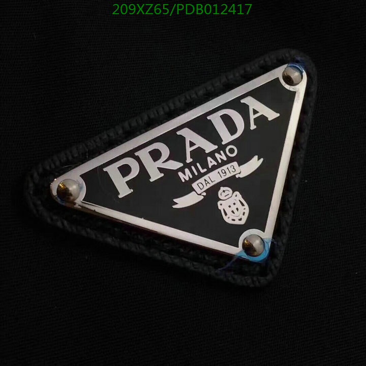 Prada Bag-(Mirror)-Handbag-,Code: PDB012417,$:209USD