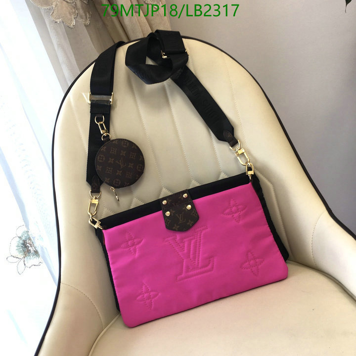 LV Bags-(4A)-New Wave Multi-Pochette-,Code: LB2317,$: 79USD